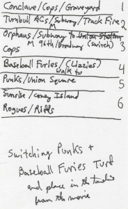 Warrior Notes, Index Card